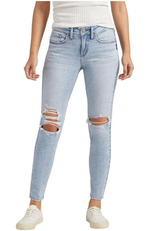 Suki Mid Rise Skinny Jeans - 27