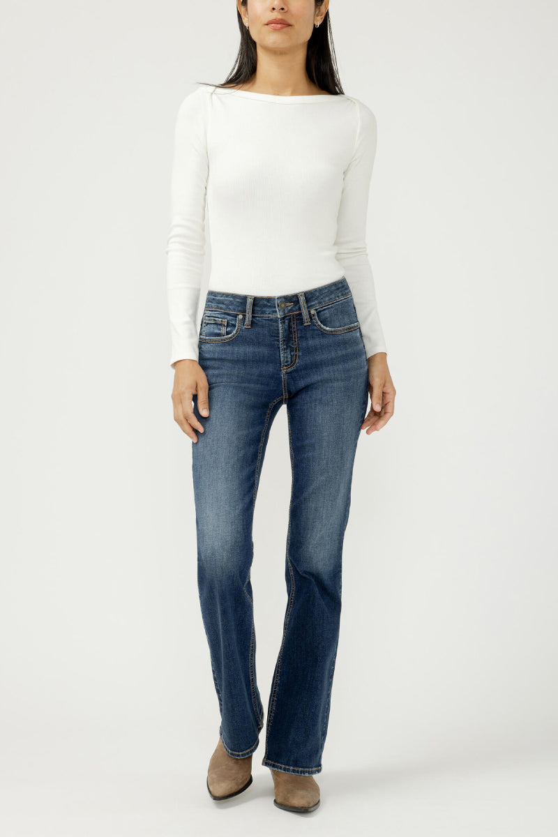 Suki Midrise Bootcut Jeans - 31