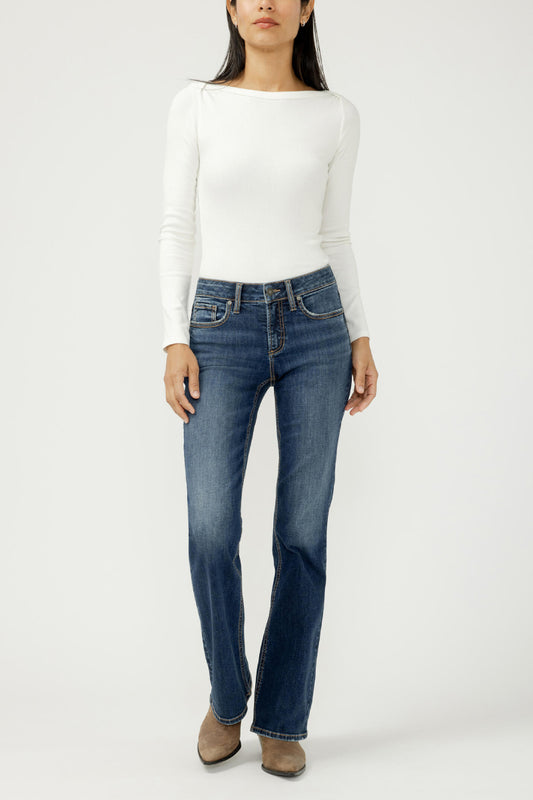 Suki Mid Rise Bootcut Jeans - 31
