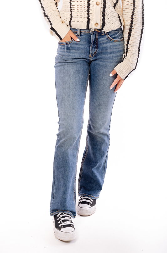Suki Slim Bootcut Jeans - 33