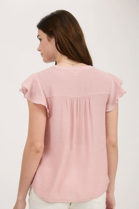 Summer Solstice Eyelet Lace Blouse - BLS