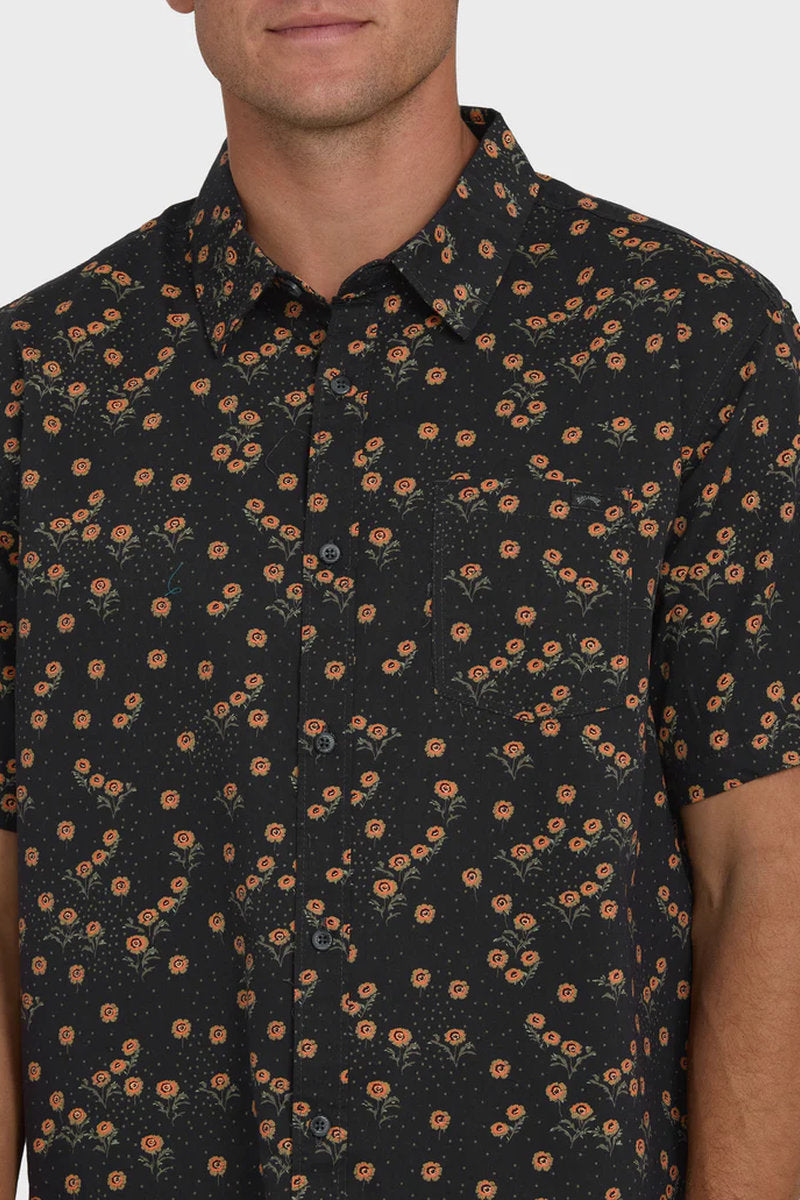 Sundays Mini Short Sleeve Shirt - BLK