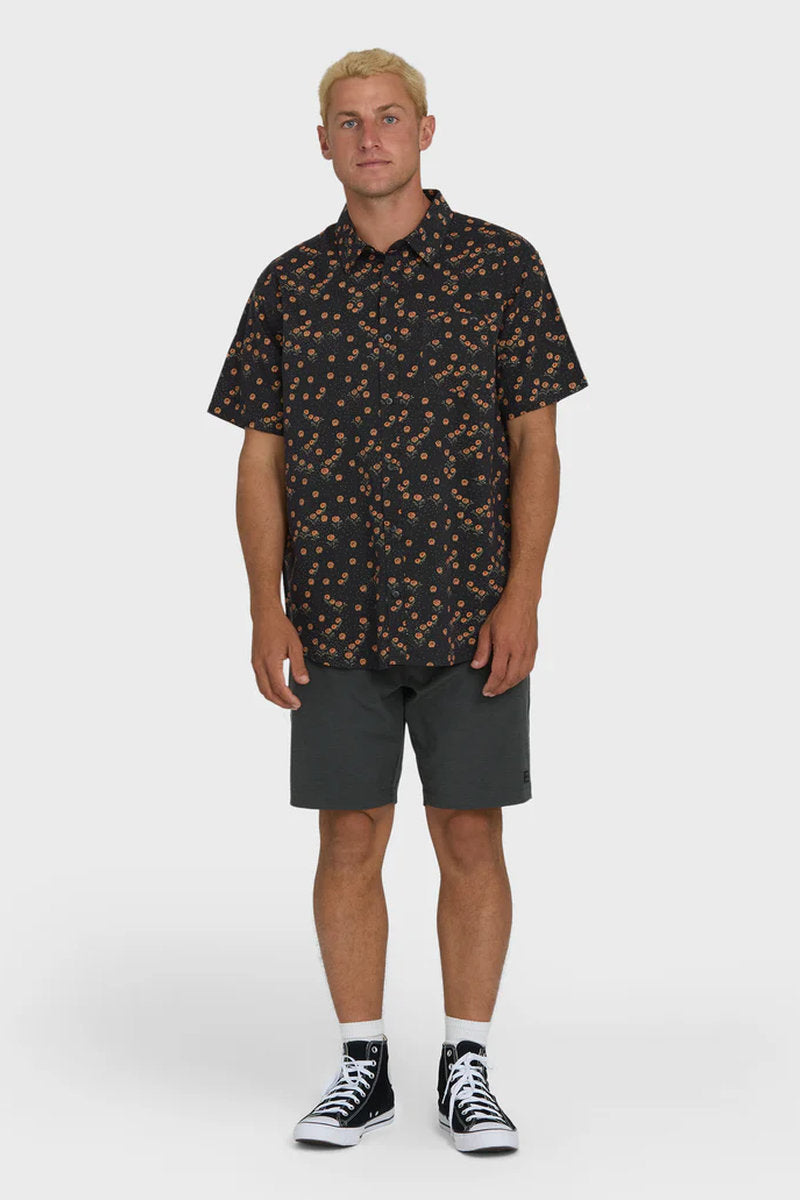 Sundays Mini Short Sleeve Shirt - BLK