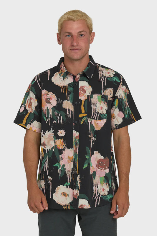 Sundays Short Sleeve Shirt - BLK