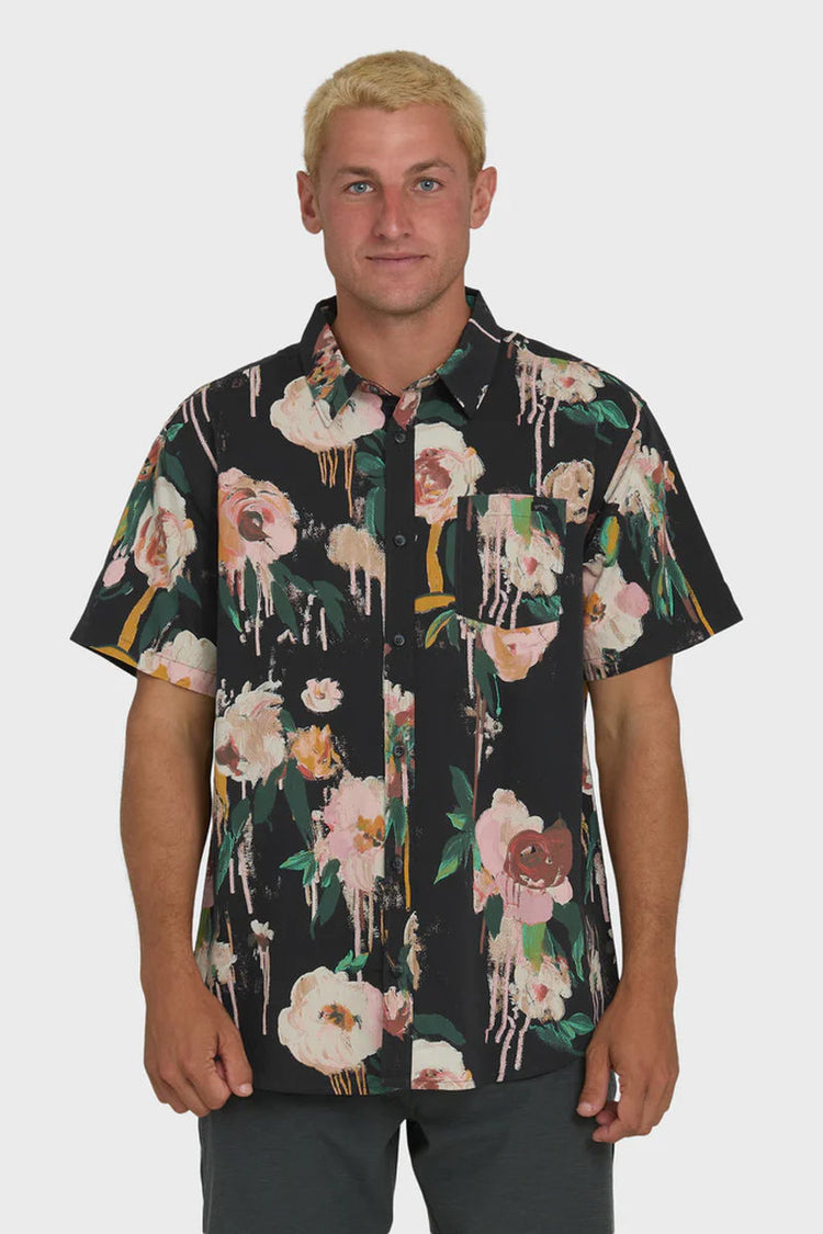 Sundays Short Sleeve Shirt - BLK