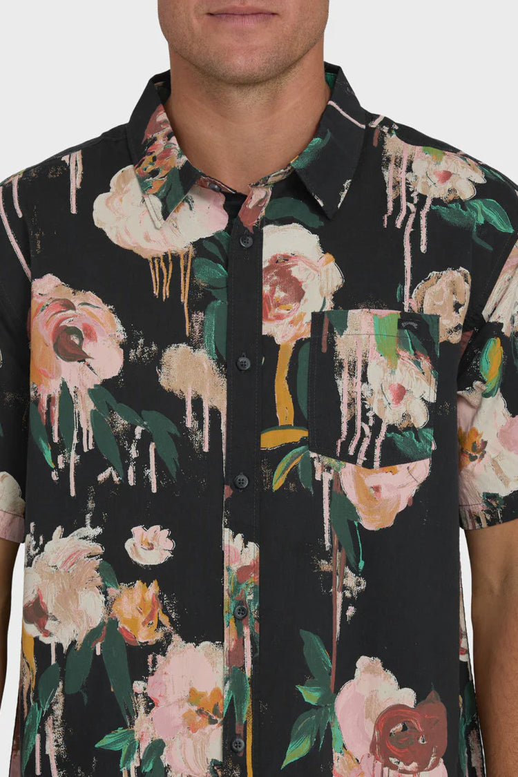 Sundays Short Sleeve Shirt - BLK