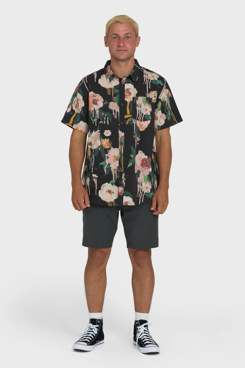 Sundays Short Sleeve Shirt - BLK
