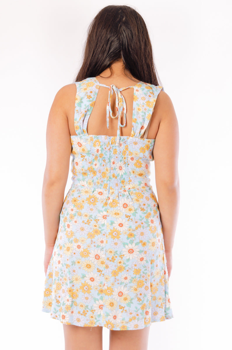 Sunflower Mini Dress