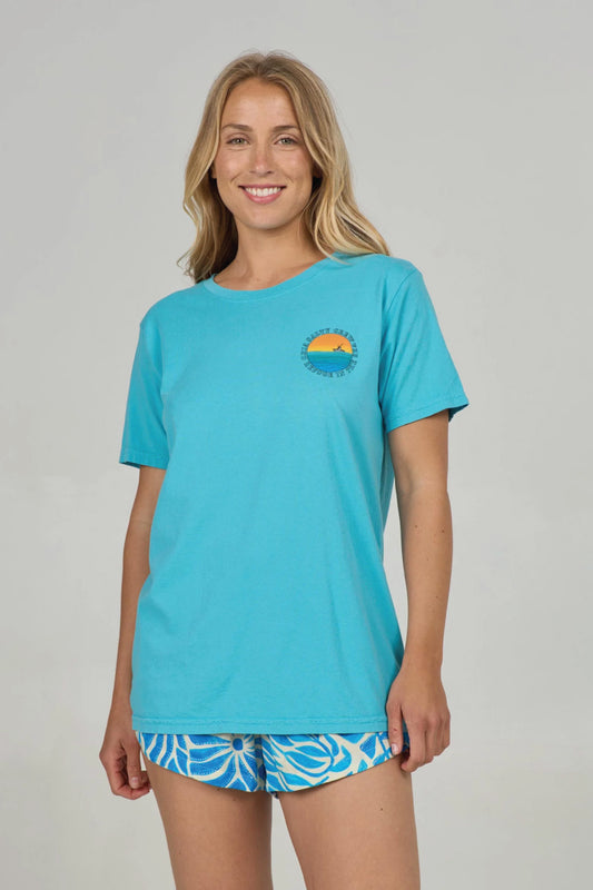 Sunset Boyfriend Tee - TUR