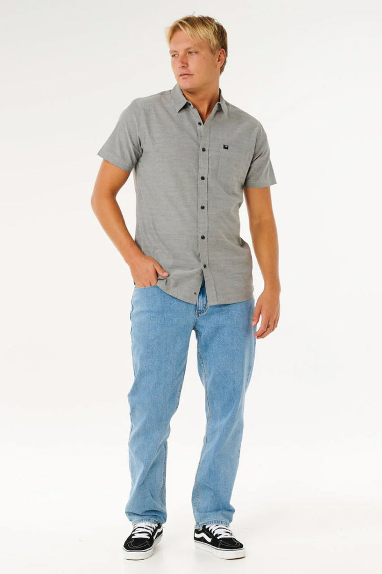 Classic Surf Ourtime Short Sleeve Shirt - BLK