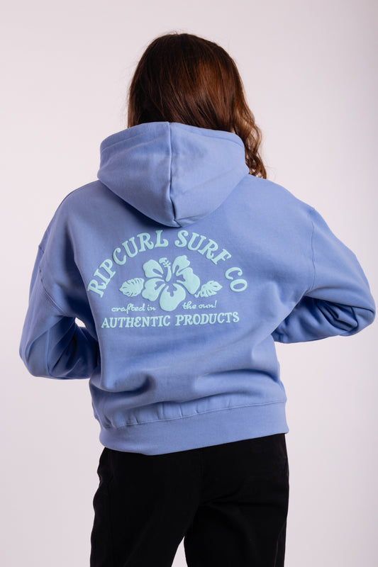 Surf Puff Heritage Hoodie - BLU