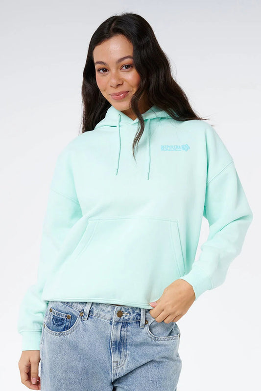 Surf Puff Heritage Hoodie - BLU
