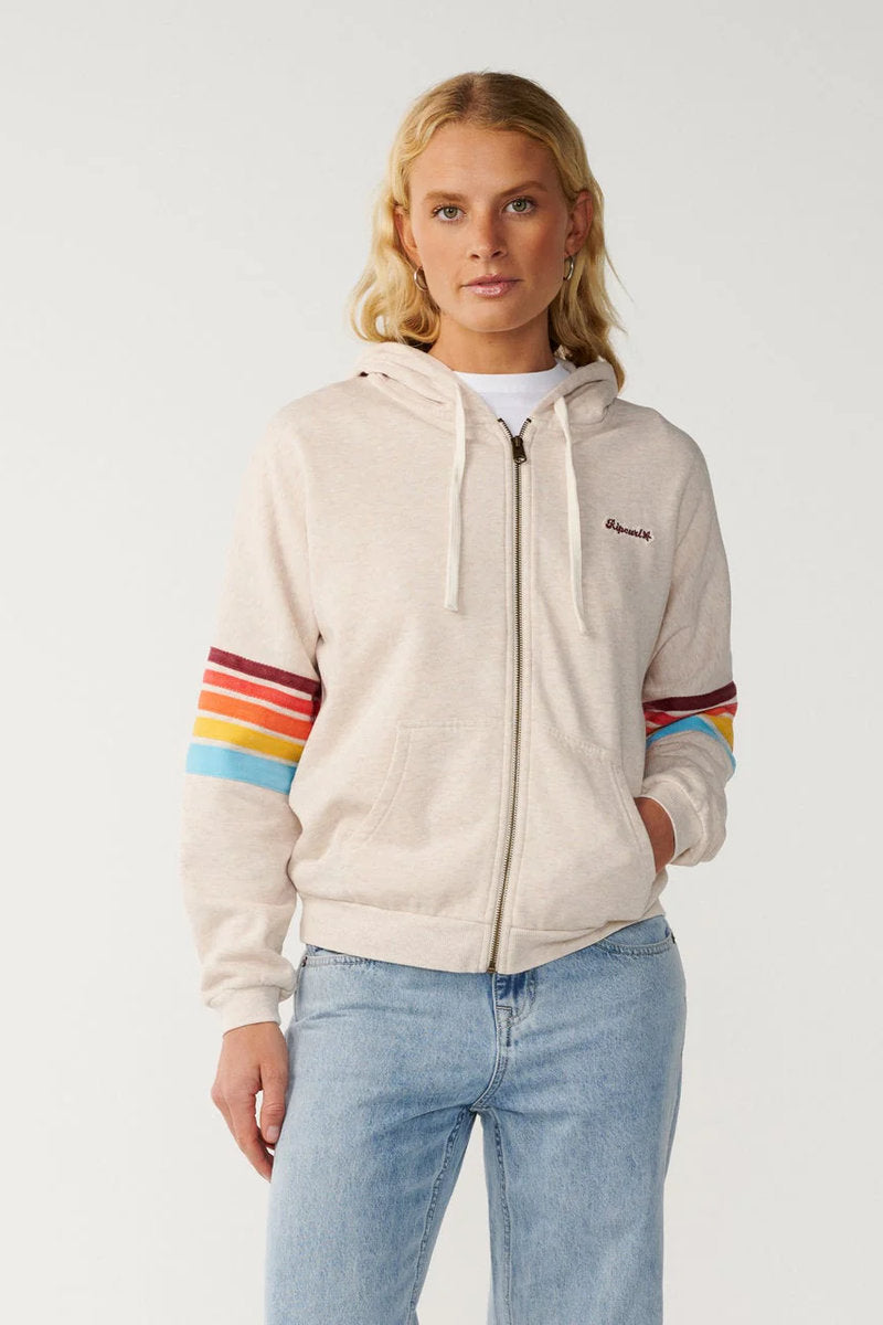 Surf Revival Relaxed Zip Hoodie - OTM