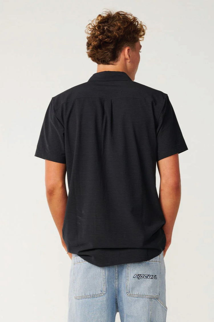 Surf Tech Short Sleeve Shirt - BLK
