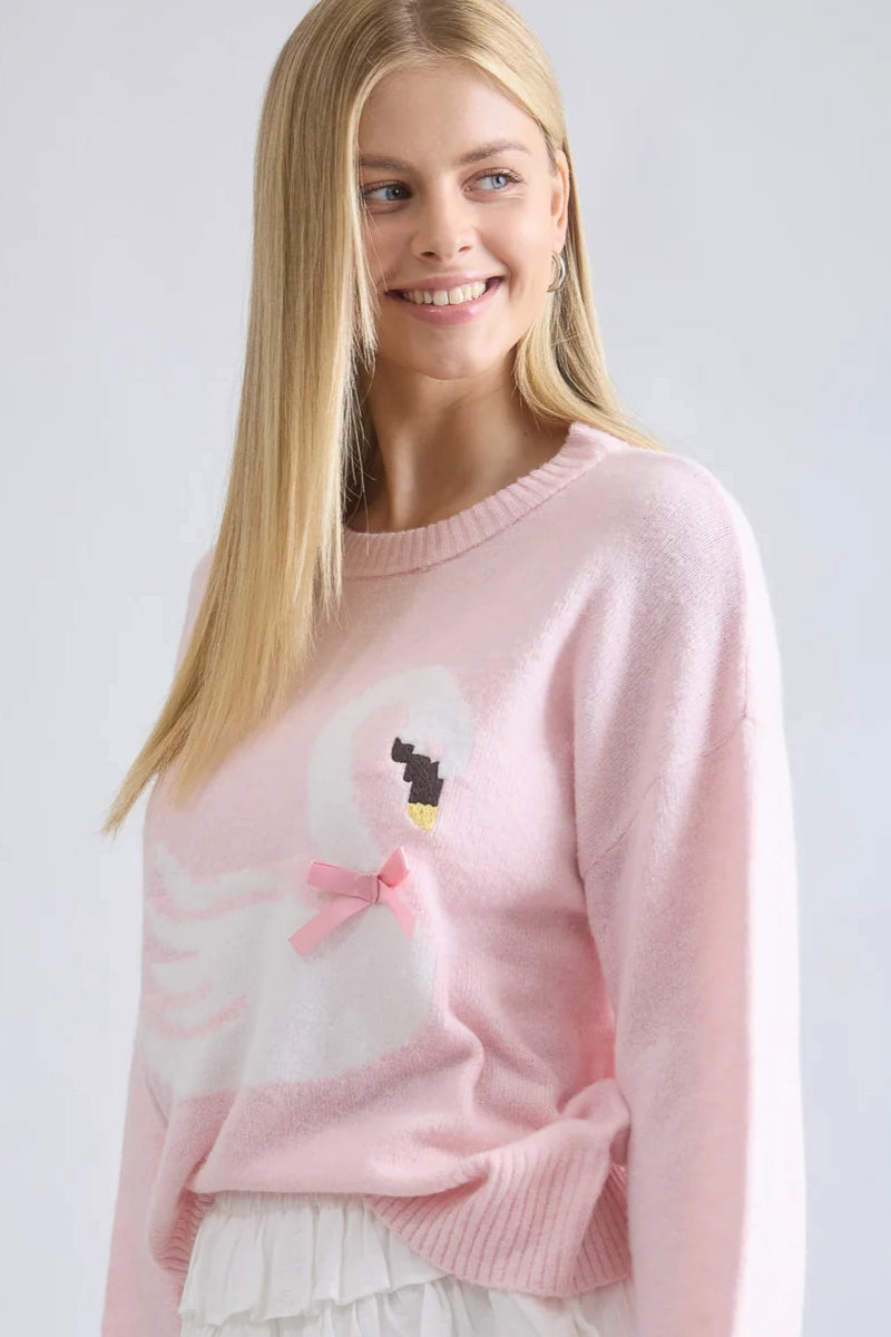 Swan Lake Sweater - PNK