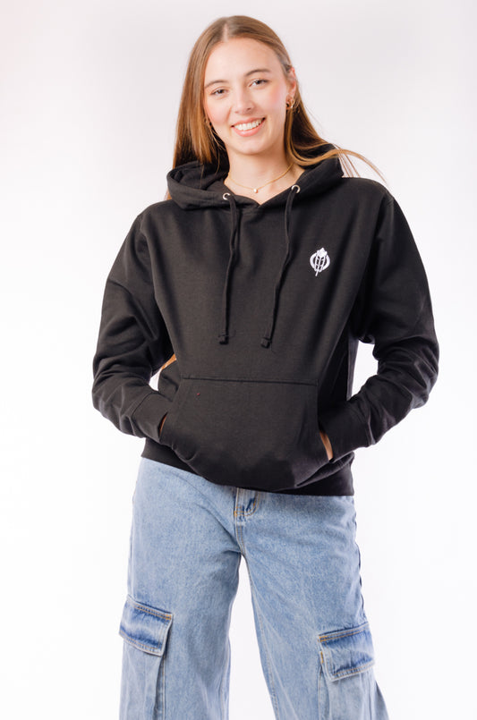 Unisex TF Staple Embroidered Hoodie - BLK