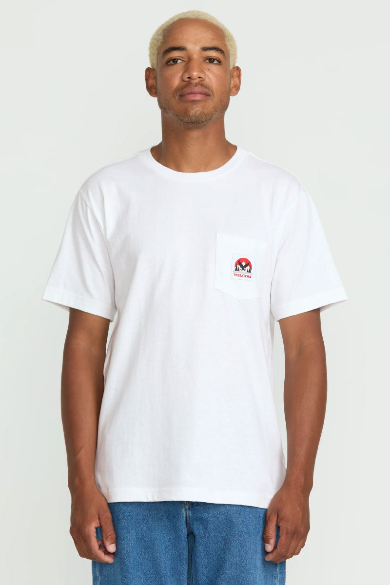 Talons Pocket Tee - WHT
