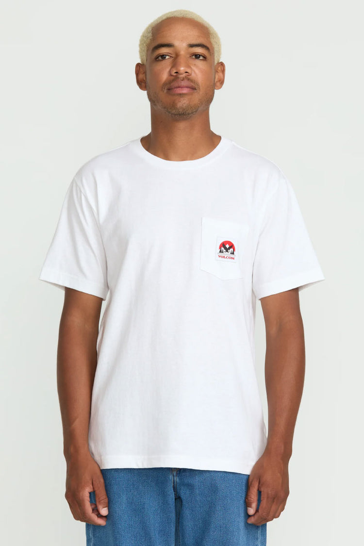 Talons Pocket Tee - WHT