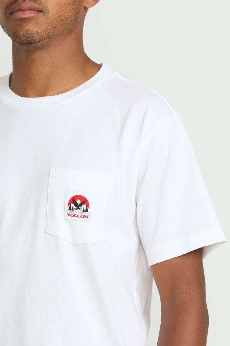 Talons Pocket Tee - WHT