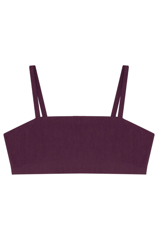 Tata Bralette - Plum - PLM