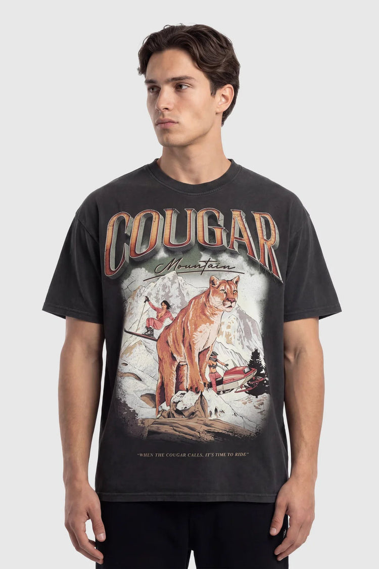Cougar Mountain Tee - BLK