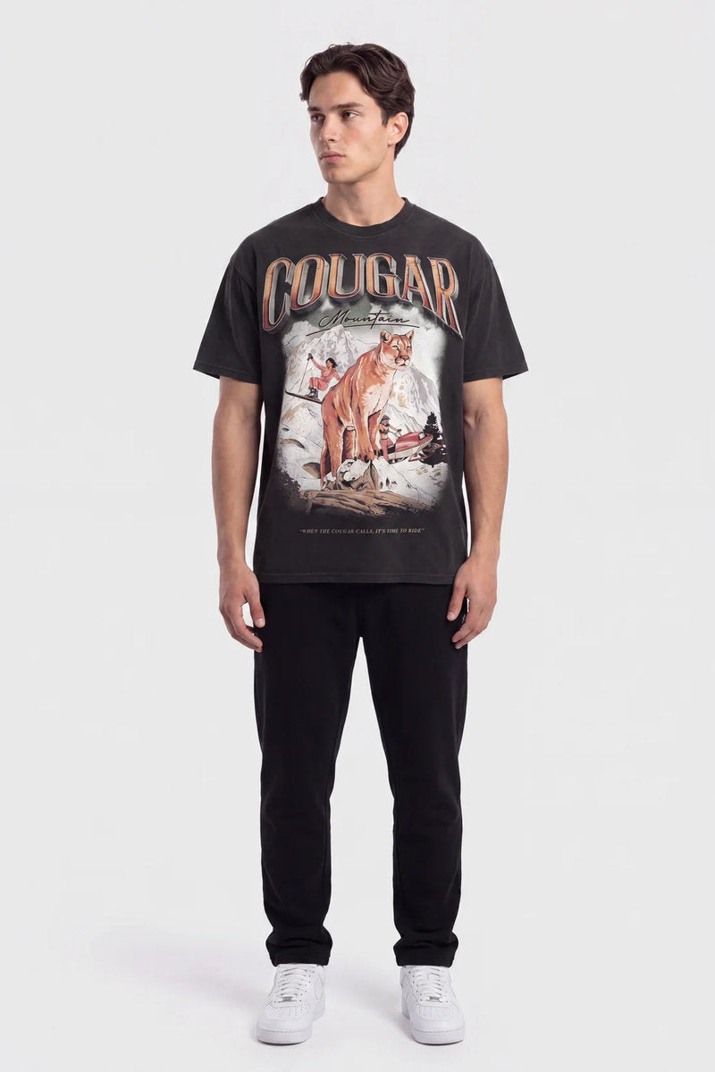 Cougar Mountain Tee - BLK