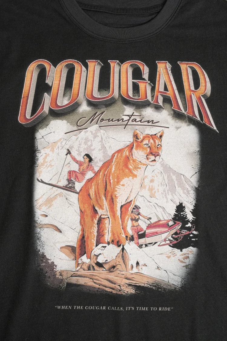 Cougar Mountain Tee - BLK