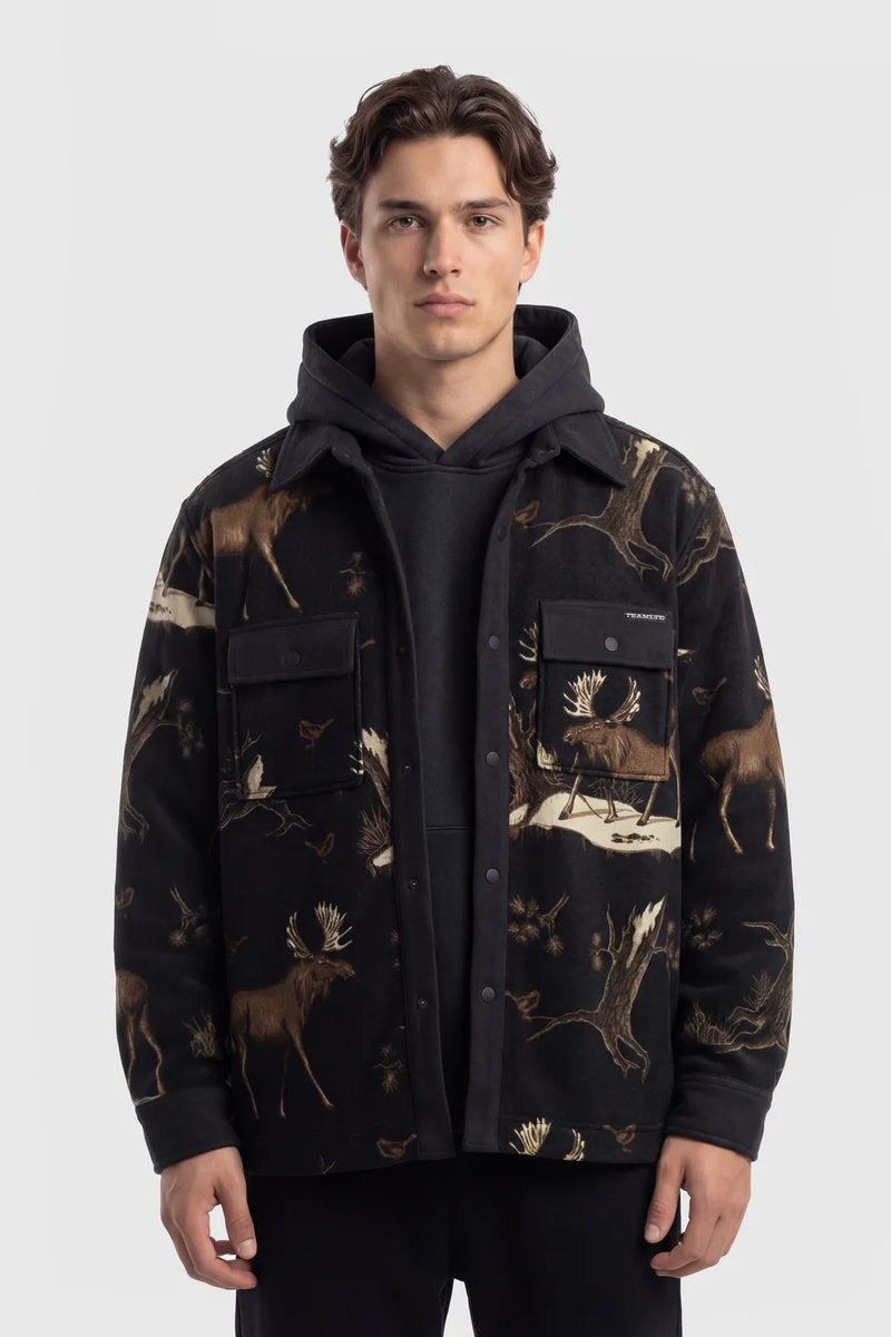 Moose Tracks Jacket - BLK