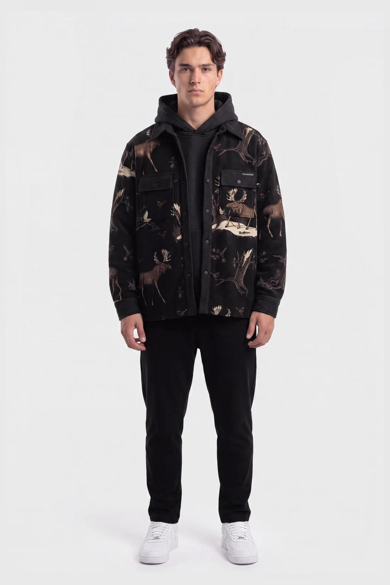 Moose Tracks Jacket - BLK