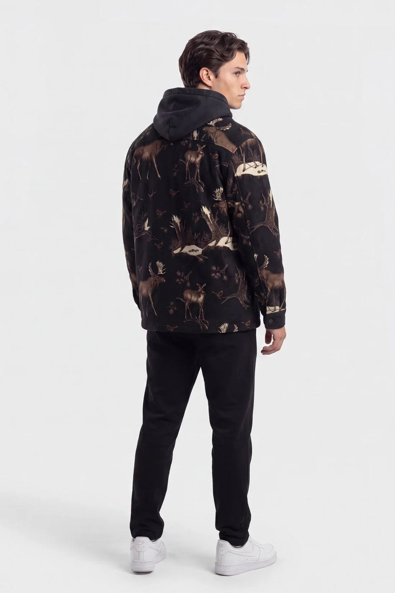Moose Tracks Jacket - BLK
