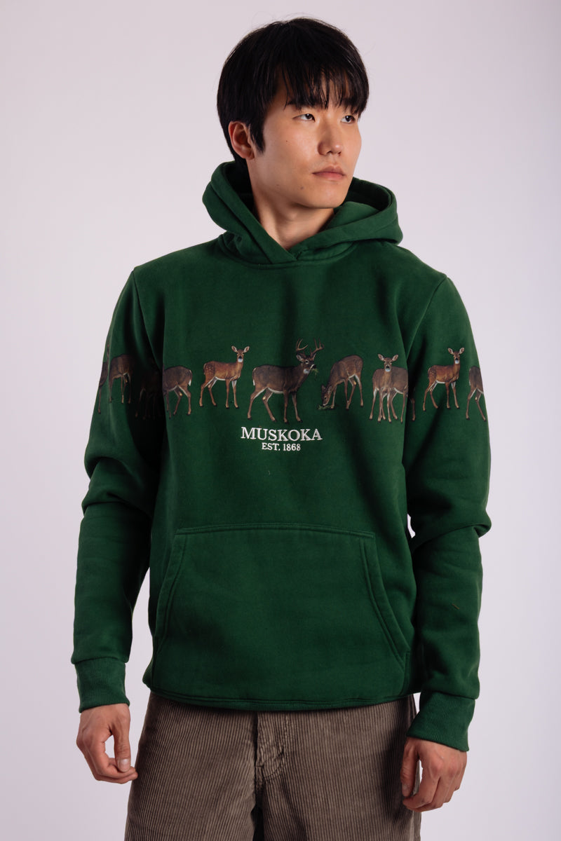 Muskoka Whitetail Hoodie - GRN