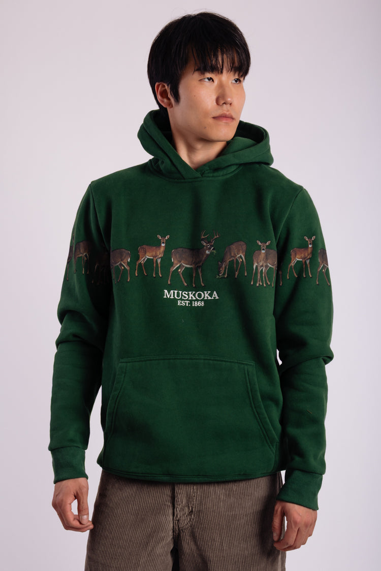 Muskoka Whitetail Hoodie - GRN