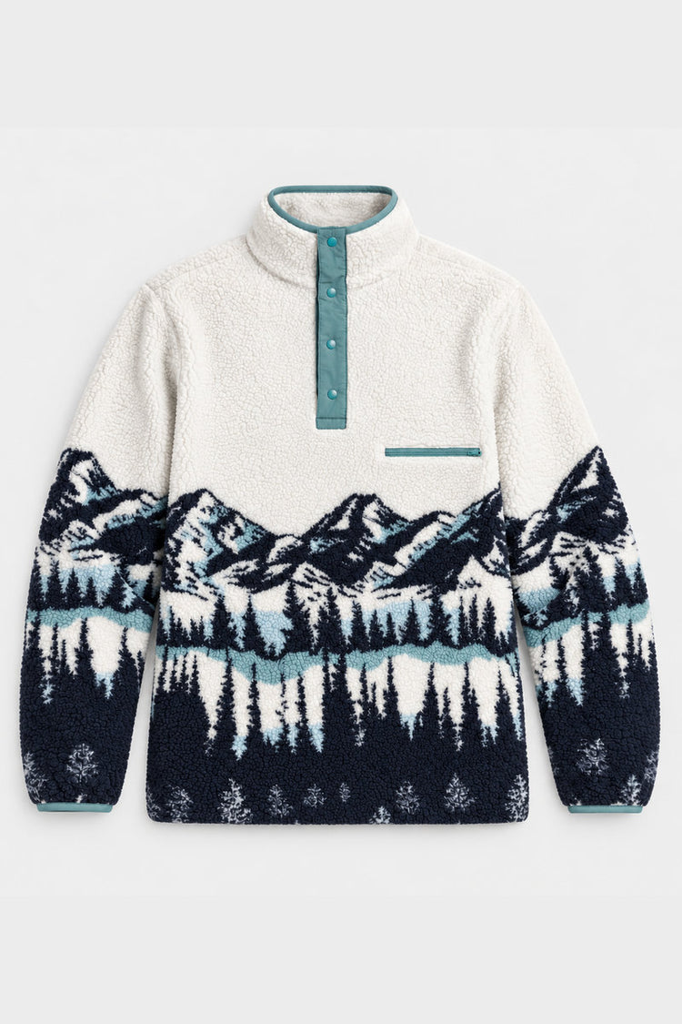 Peaks Sherpa Pullover - NVY