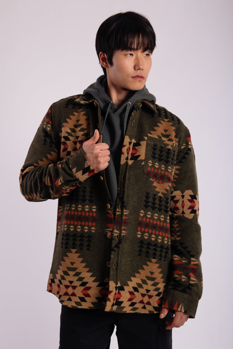 Trail Aztec Overshirt - MOS