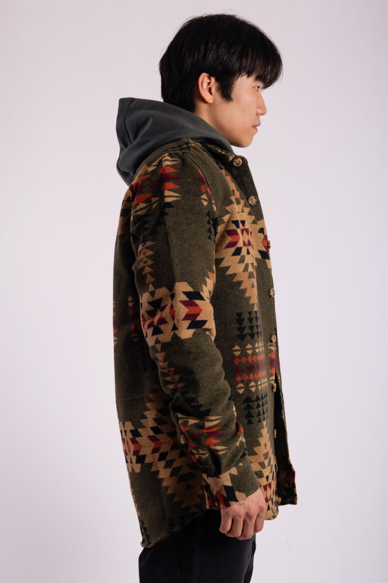 Trail Aztec Overshirt - MOS