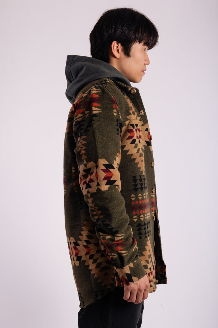 Trail Aztec Overshirt - MOS