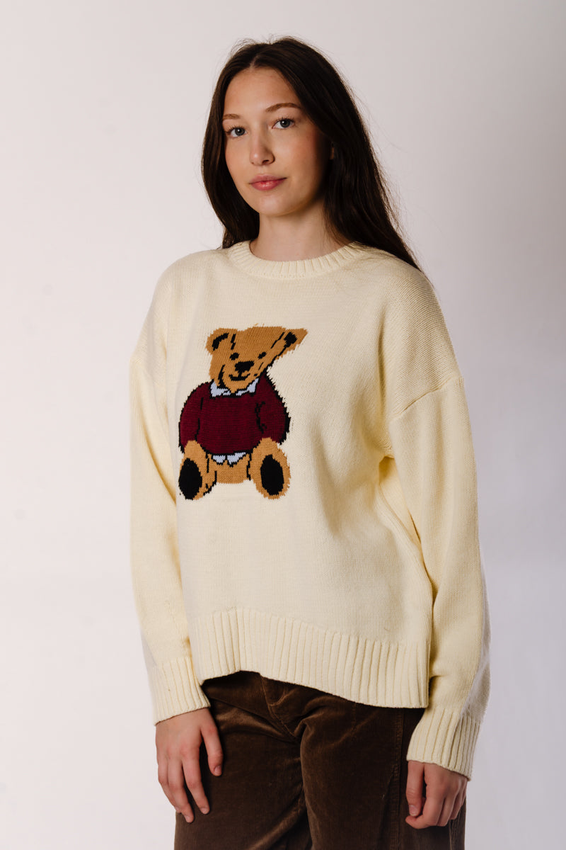 Teddy Bear Sweater - CRM