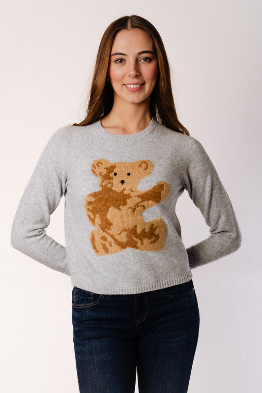 Teddy Sweater - GRY