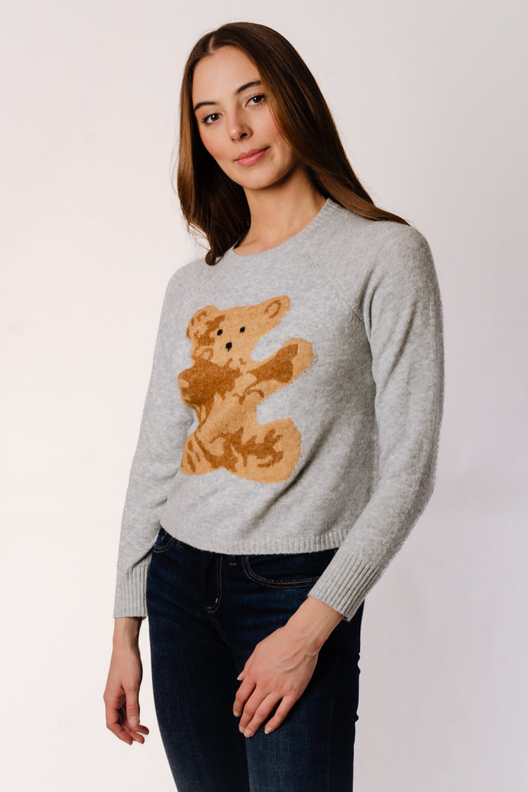 Teddy Sweater - GRY