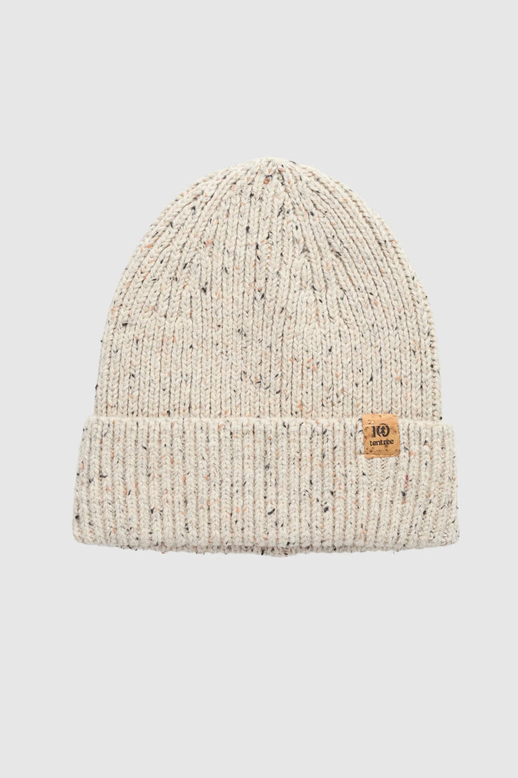 Bristow Fleck Beanie - WHT
