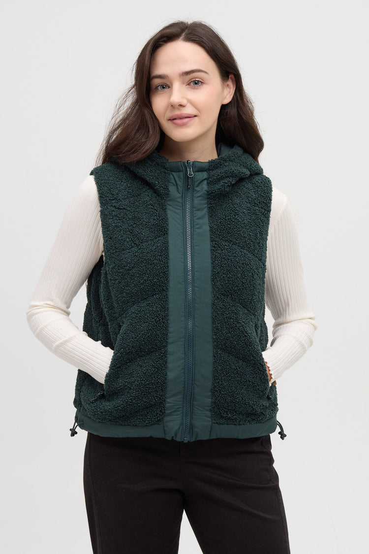 Collins Reversible Vest - GRN