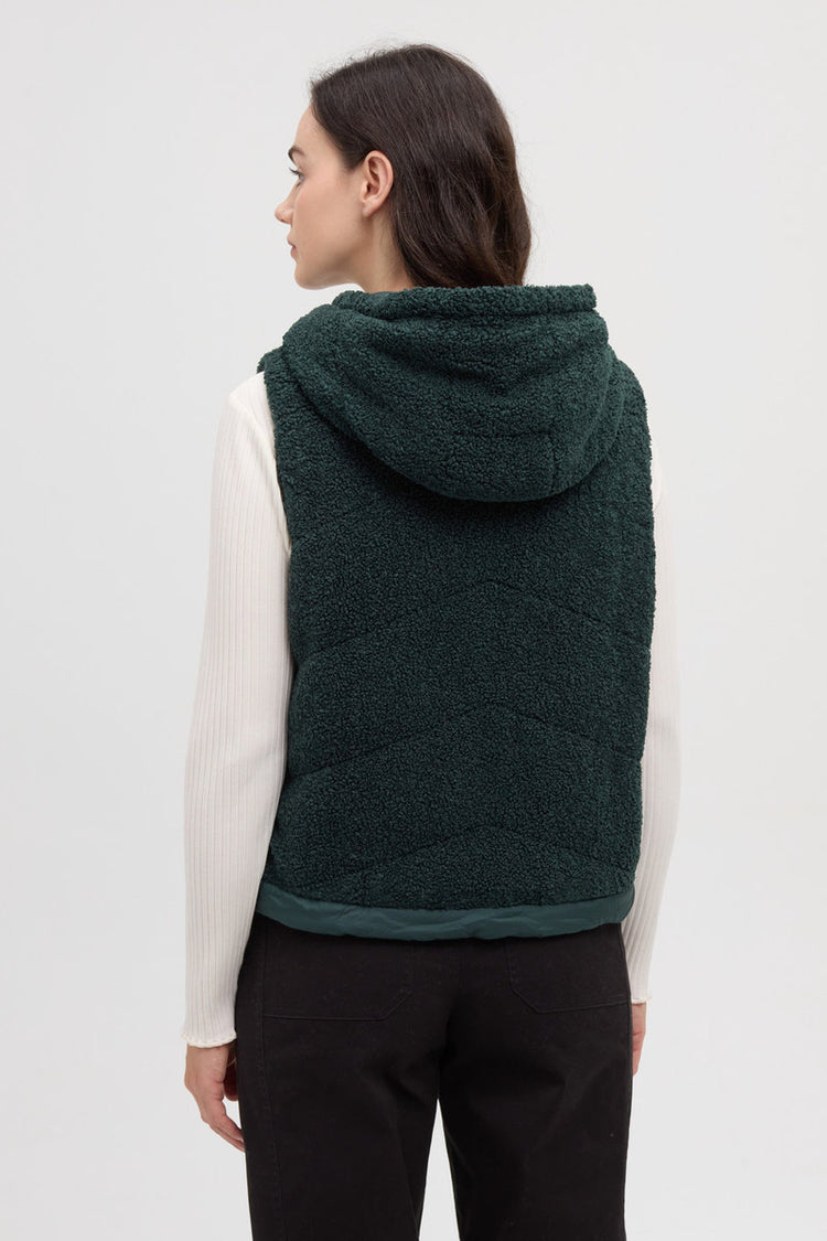 Collins Reversible Vest - GRN