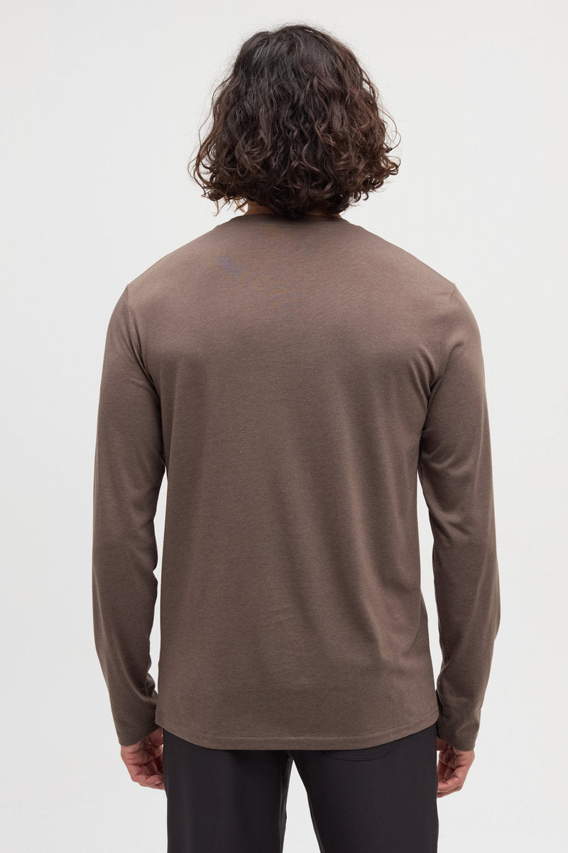 Mountain Portal Long Sleeve Tee - BRN