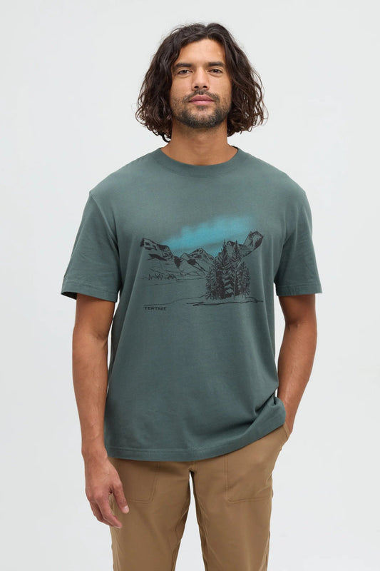 Parks Landscape Tee - GRN