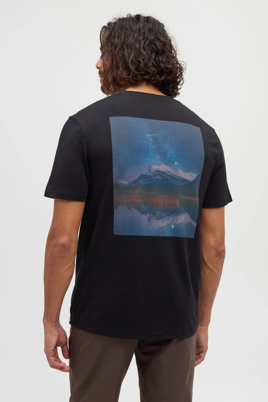 Parks Midnight Mountain Tee - BLK