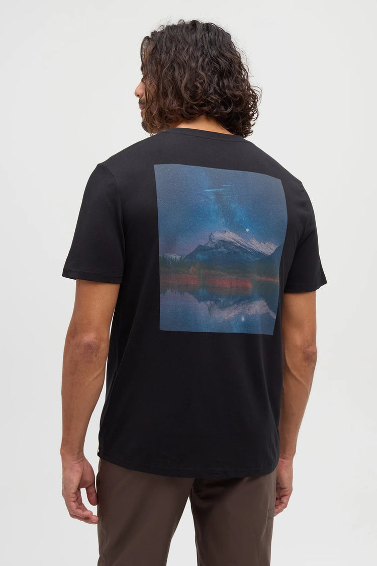 Parks Midnight Mountain Tee - BLK
