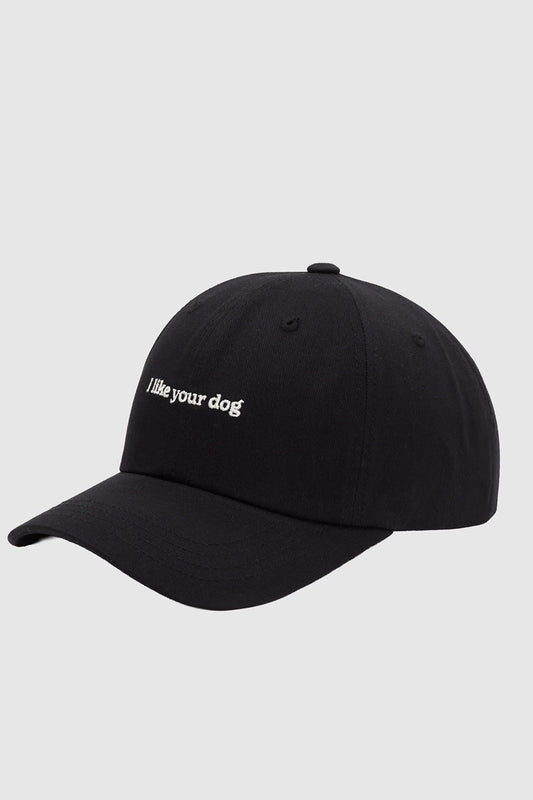 Slogan Peak Hat - BLK