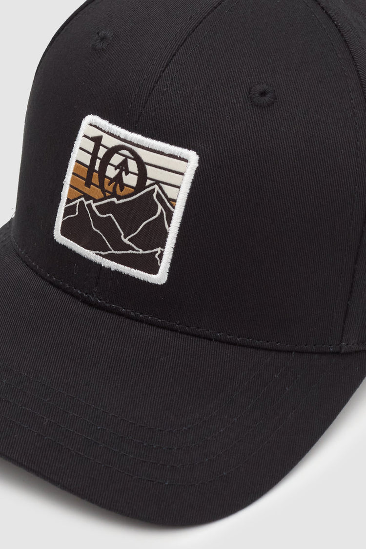 Vintage Lakeview Elevation Hat - BLK