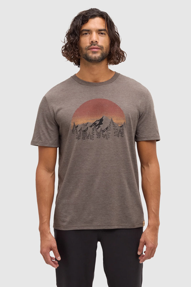 Vintage Sunset Tee - BRN