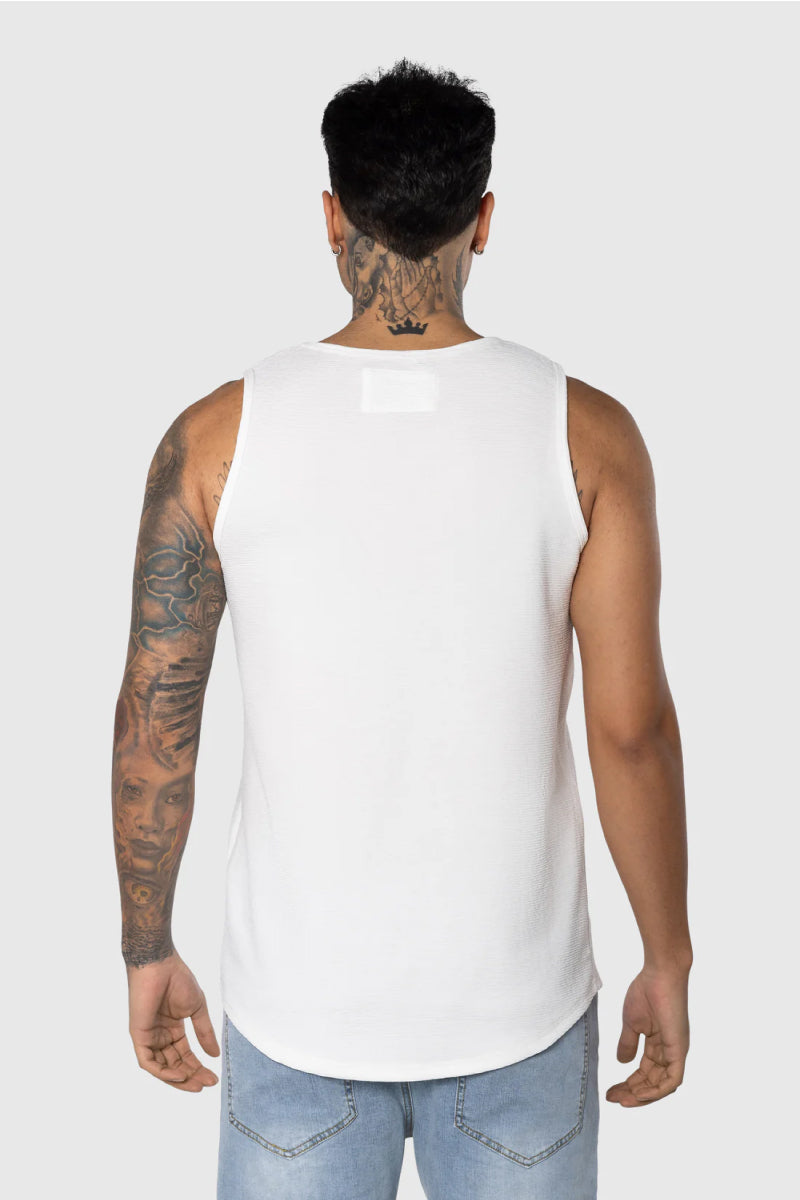 Textured Tank - WHT